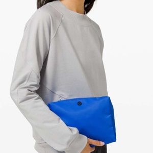 Lululemon All Your Small Things Pouch *4L Wild Bluebell cosmetic bag, carry all